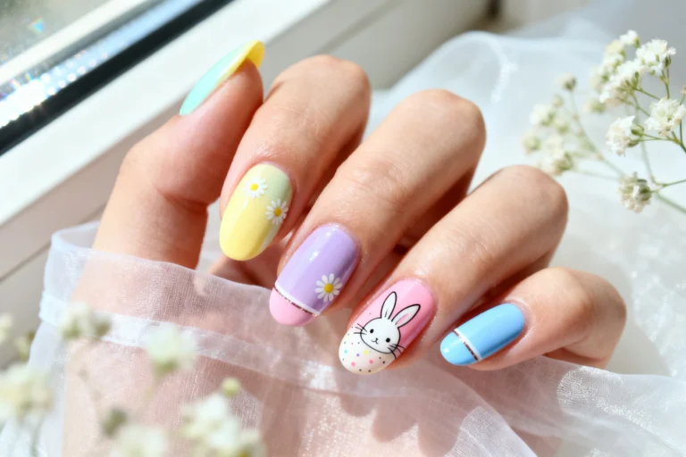 5 Detail Brushes for Easter Nails Design Spring