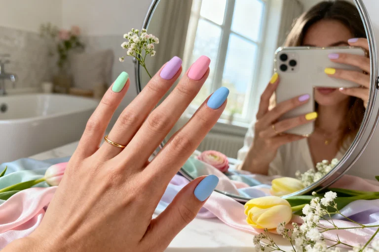 5 Matte Top Coats for Pastel Easter Nails