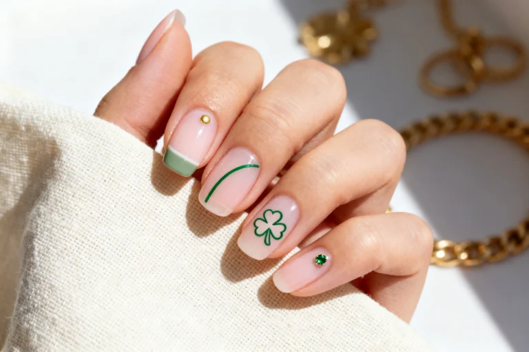 5 Minimalist Charms for Chic St Pattys Day Nails