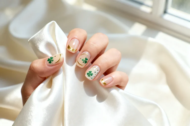 5 Nail Sticker Packs for Subtle St Patricks Day Nails