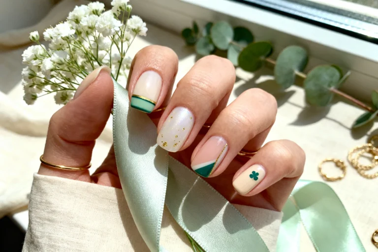 5 Nail Wrap Designs for St Pattys Nails Simple Looks