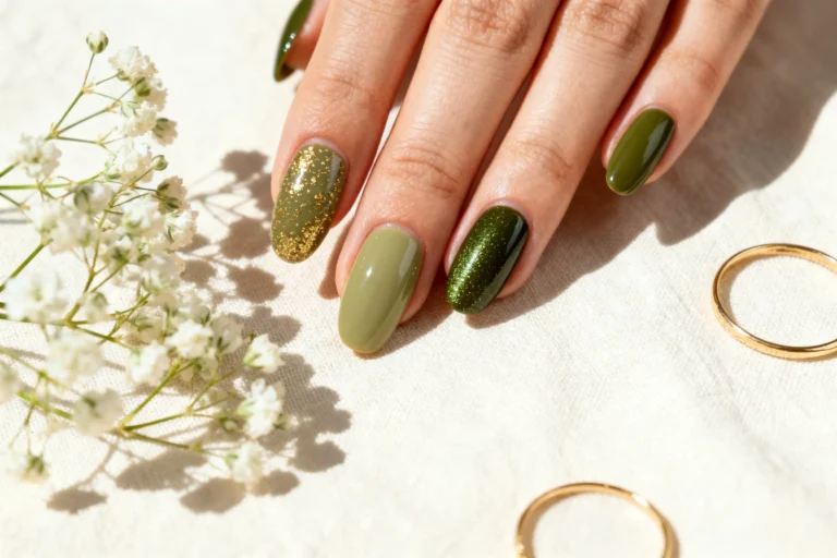 5 Olive Green Polishes for Subtle St Patricks Day Nails