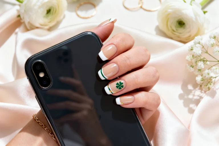 5 Parisian-inspired French Tip Kits for St Pattys Nails Simple Looks