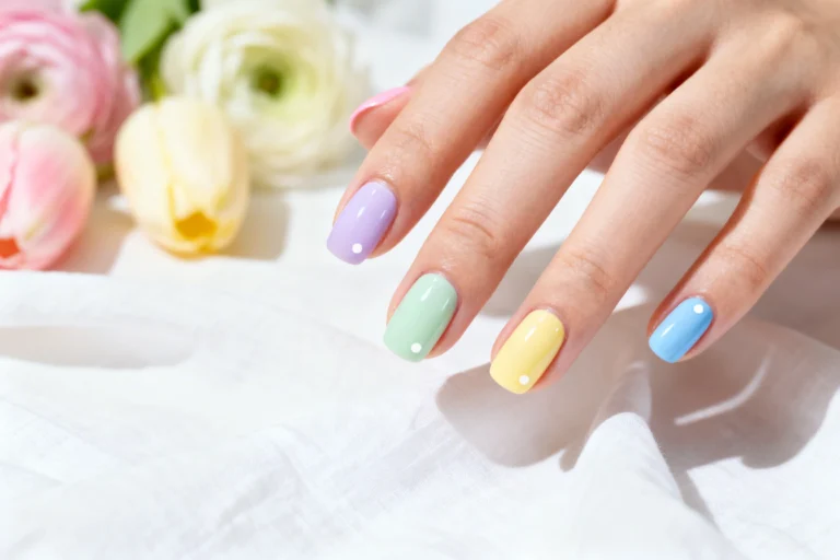 5 Pastel Gels for Easter Nails Design Spring