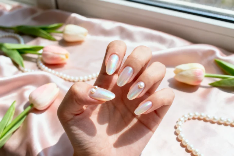 5 Pearl Polishes for Easter Nail Ideas Spring