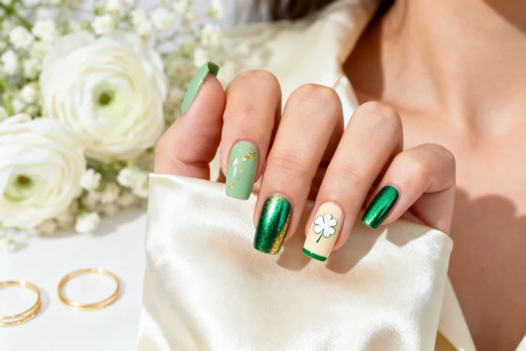 5 Press-on Sets for Cute St Patrick’s Day Nails