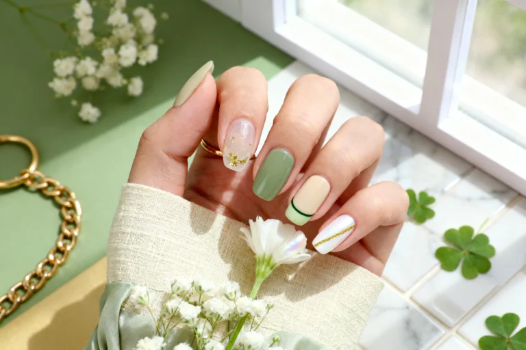 5 Press-on Sets for Simple St. Patrick’s Day Nails