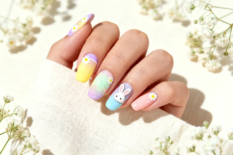 5 Trending Press-on Designs for Easter Nails 2025