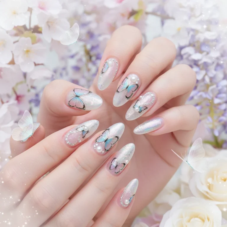 5 Dreamy Butterfly Nail Art Designs to Welcome Spring