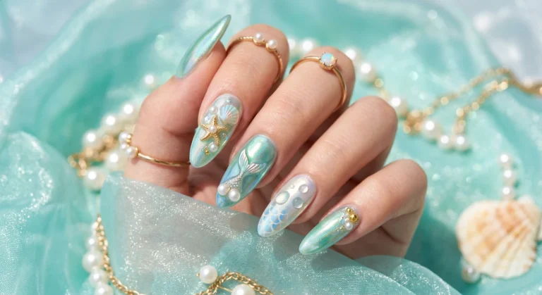 Mermaid Core Nail Designs to Dive Into Summer