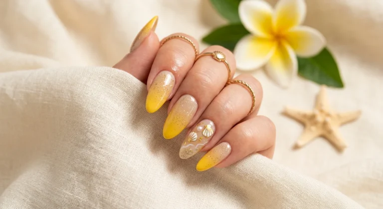 Sand and Sunshine Nail Designs for Beach Lovers