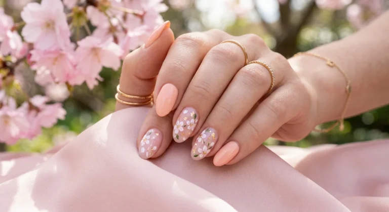 Spring Nails Inspo for Short Almond Shapes